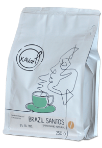 KAVart BRAZIL SANTOS ZRNKOVÁ KÁVA